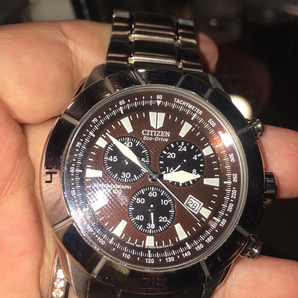 Citizen chronograph Eco-Drive men’s watch - Picture 5 of 7